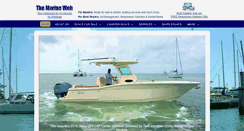 Desktop Screenshot of marineweb.com
