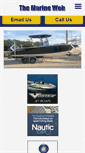 Mobile Screenshot of marineweb.com
